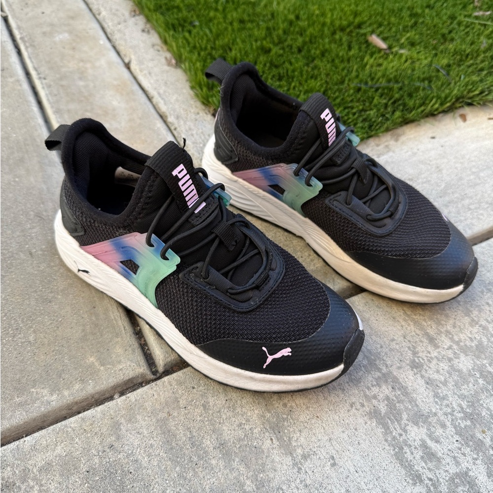 PUMA Pacer 23 Girls Running Shoes Ombré 13.5